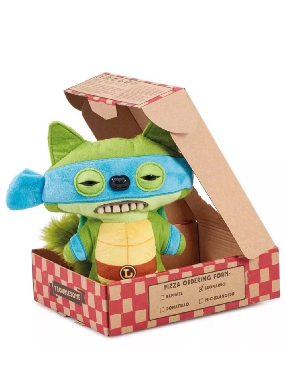 Fuggler Leonardo Plush Teenage Mutant Ninja Turtles Limited Edition New